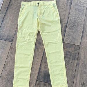 New, Greyson Men's Yellow Pants